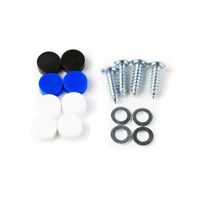 Package of Screws and Caps for mounting Japanese license plates